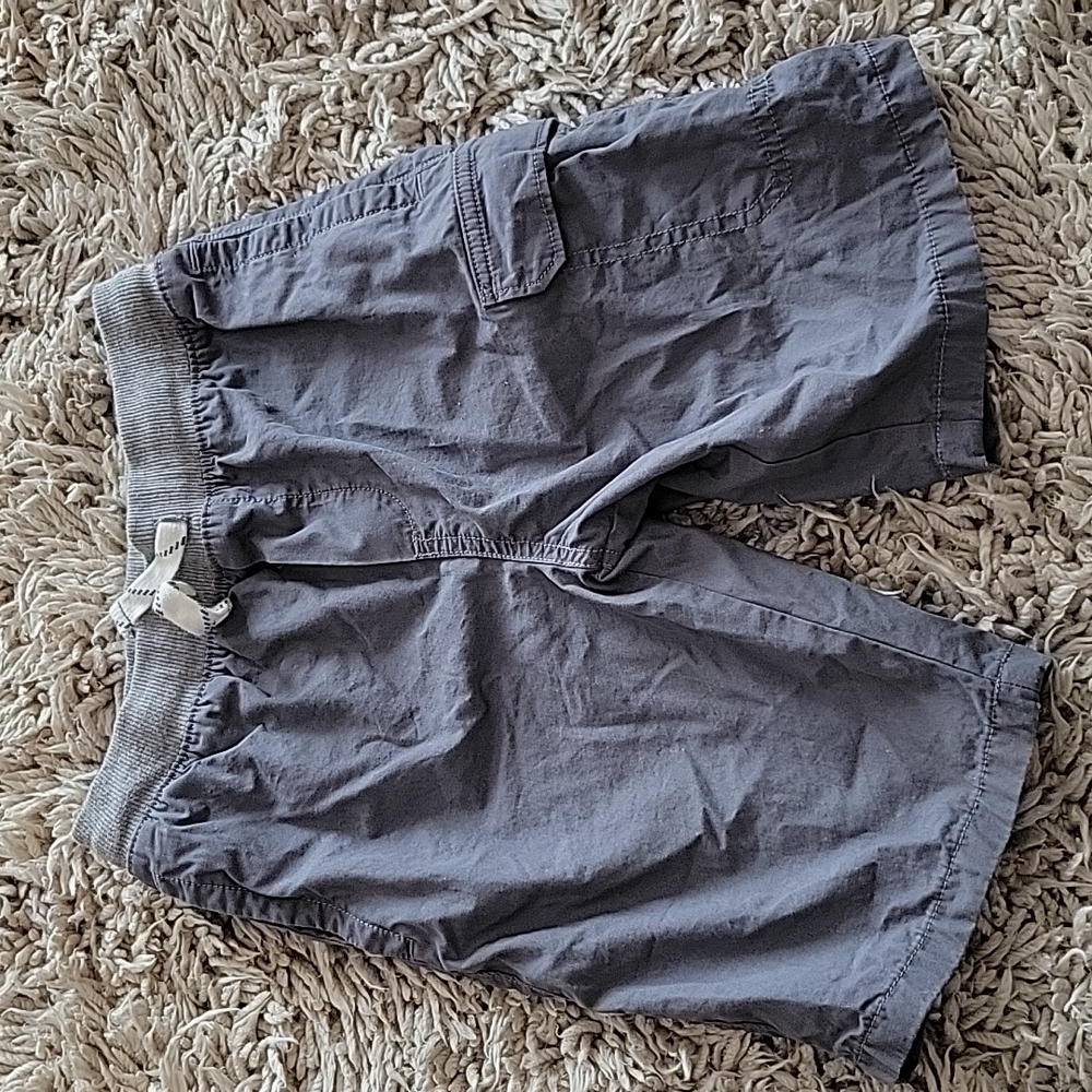 Boys grey cargo shorts